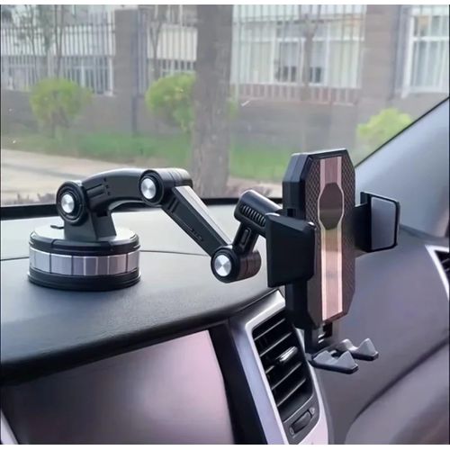 Support téléphone voiture à ventouse rotatif 360°