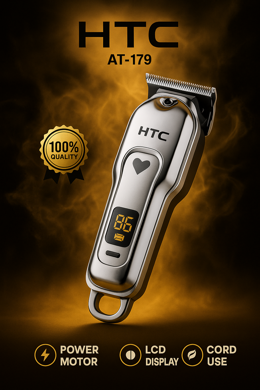 Tondeuse rechargeable HTC AT-179