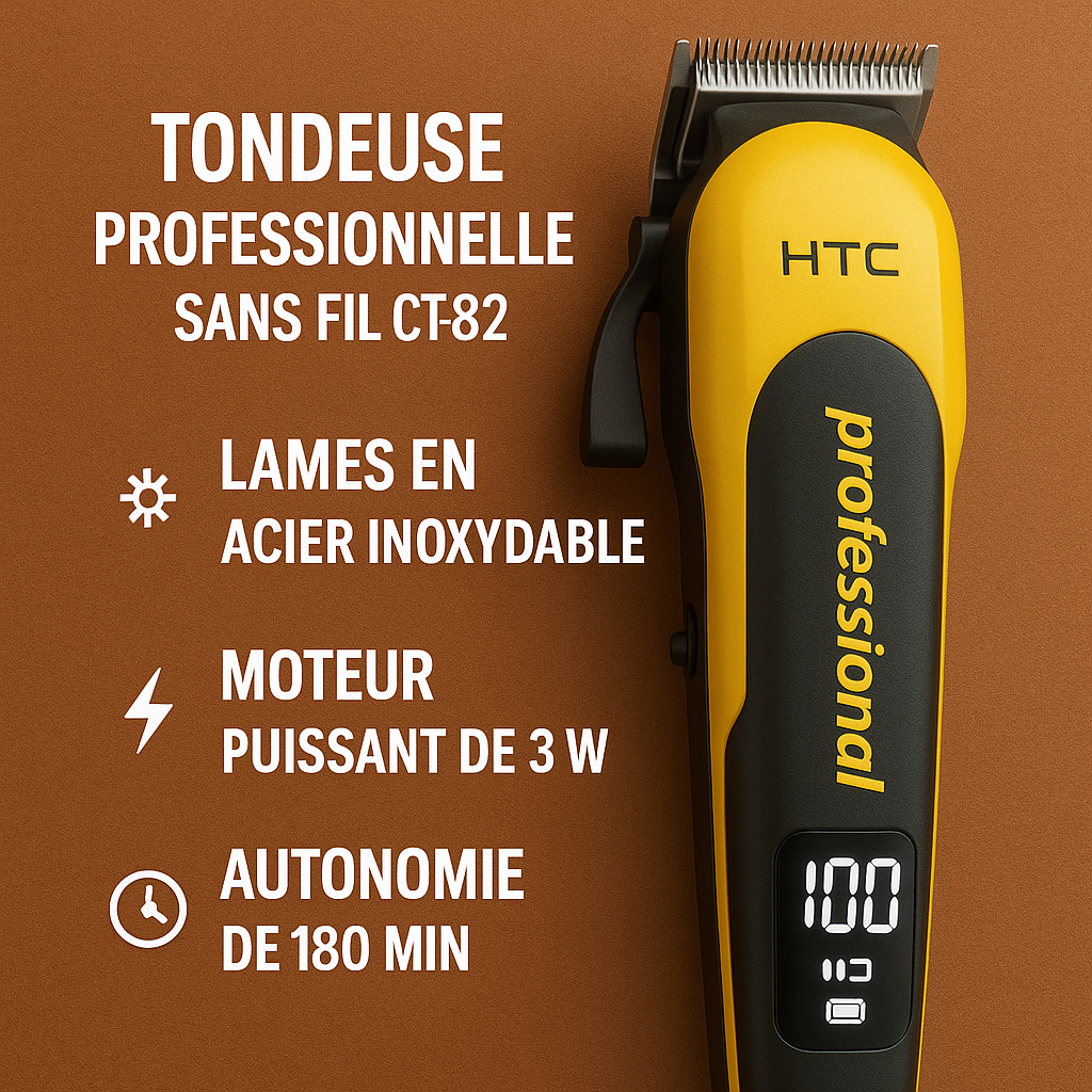 Tondeuse Professionnelle HTC CT-8082
