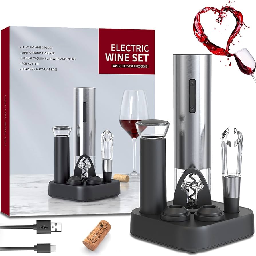 Tire-bouchon électrique rechargeable