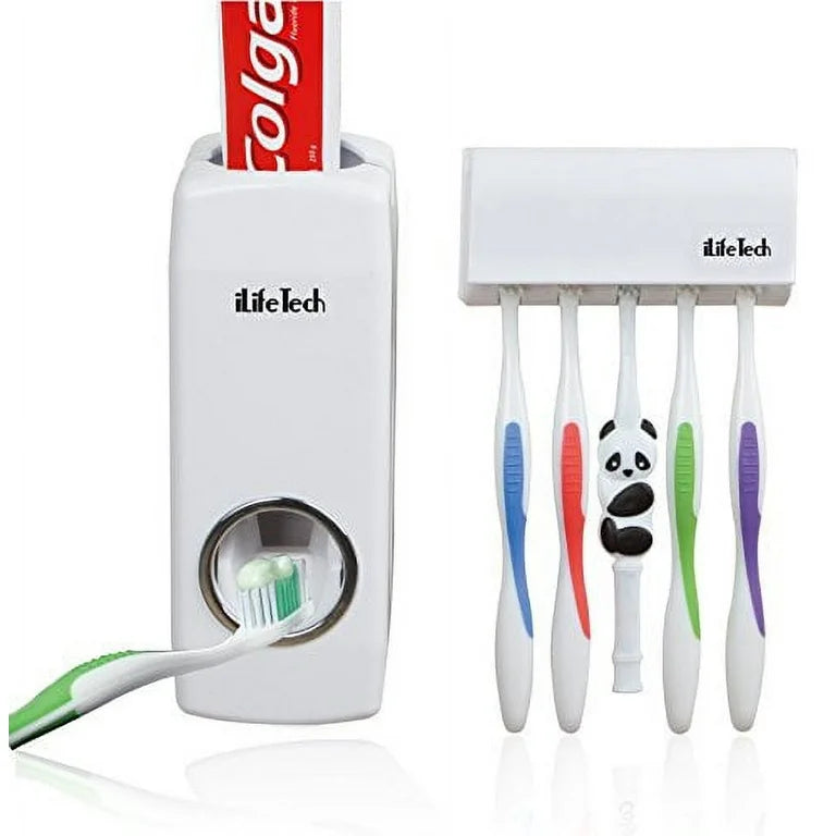 Distributeur de dentifrice-pose brosse