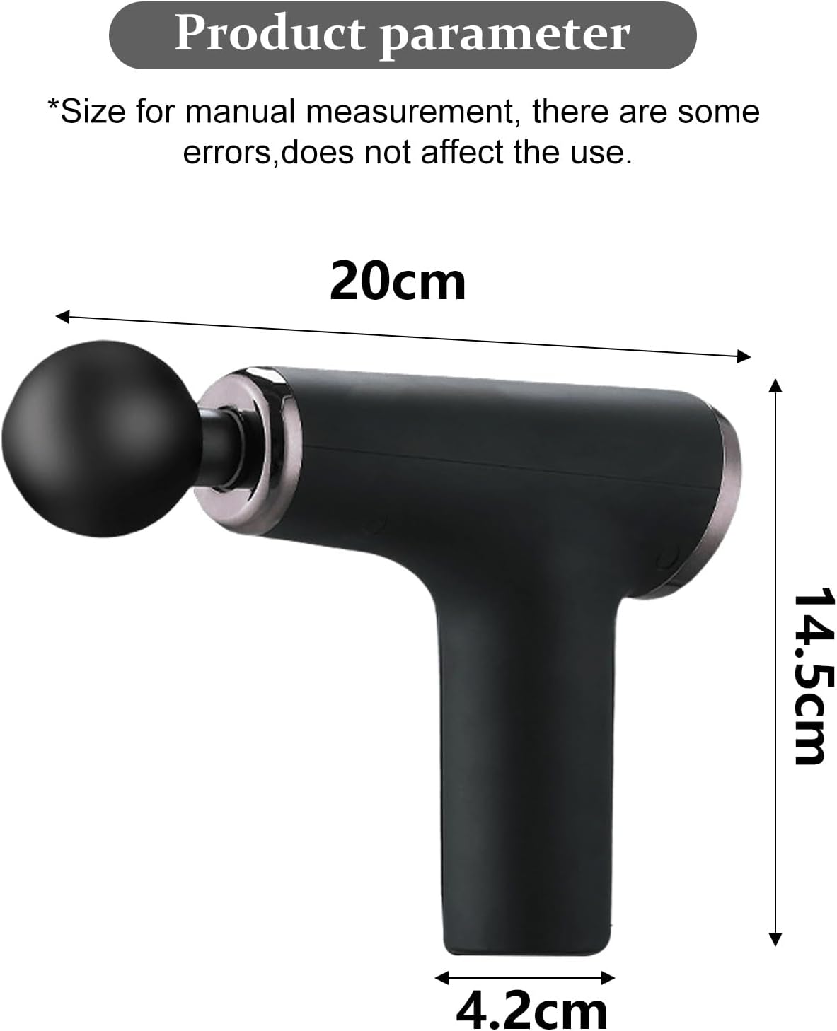 pistolet de massage 4 en 1