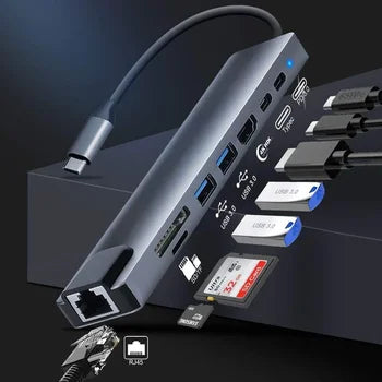 Multiports 8-en-1 USB-C HDTV
