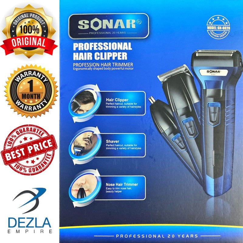 3-in-1 Rechargeable Sonar Mower