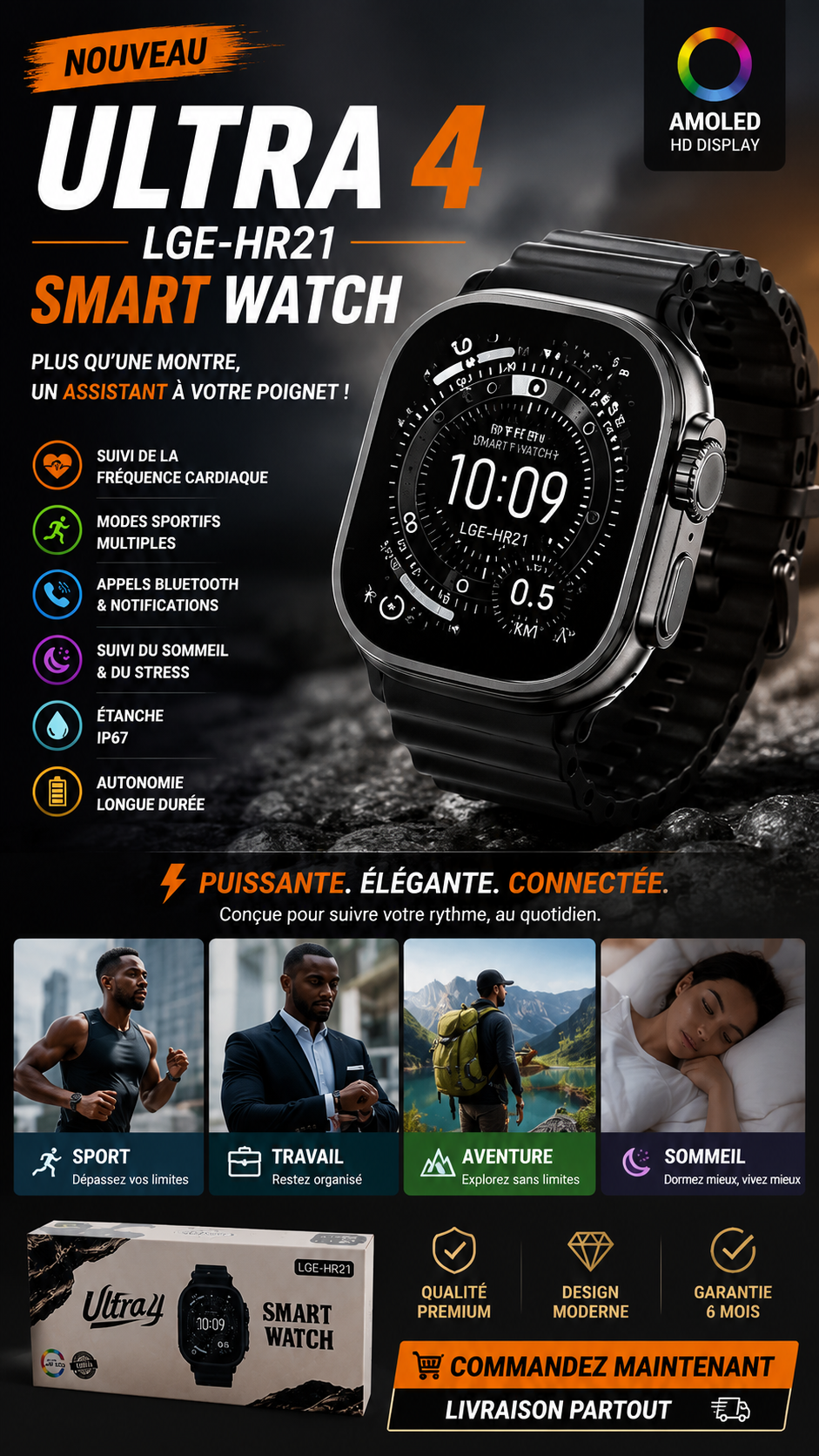 Montre ULTRA 4 LGE-HR21