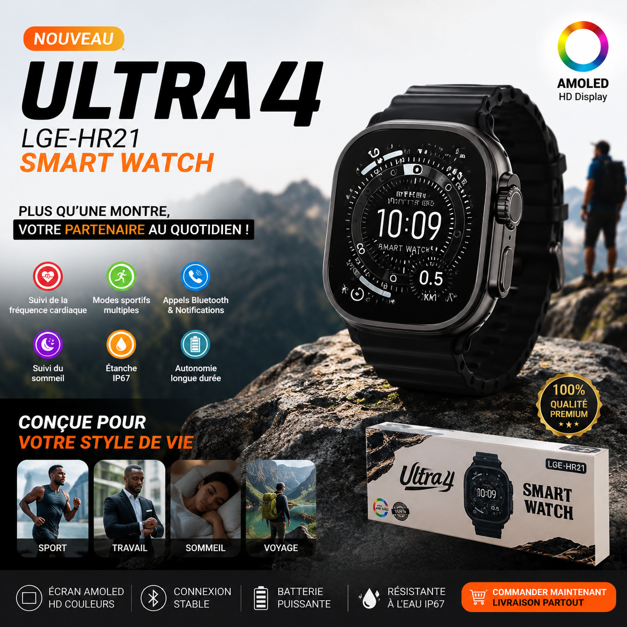 Montre ULTRA 4 LGE-HR21