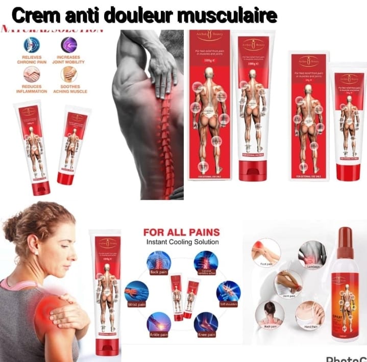 Crème Anti-Douleur Musculaire