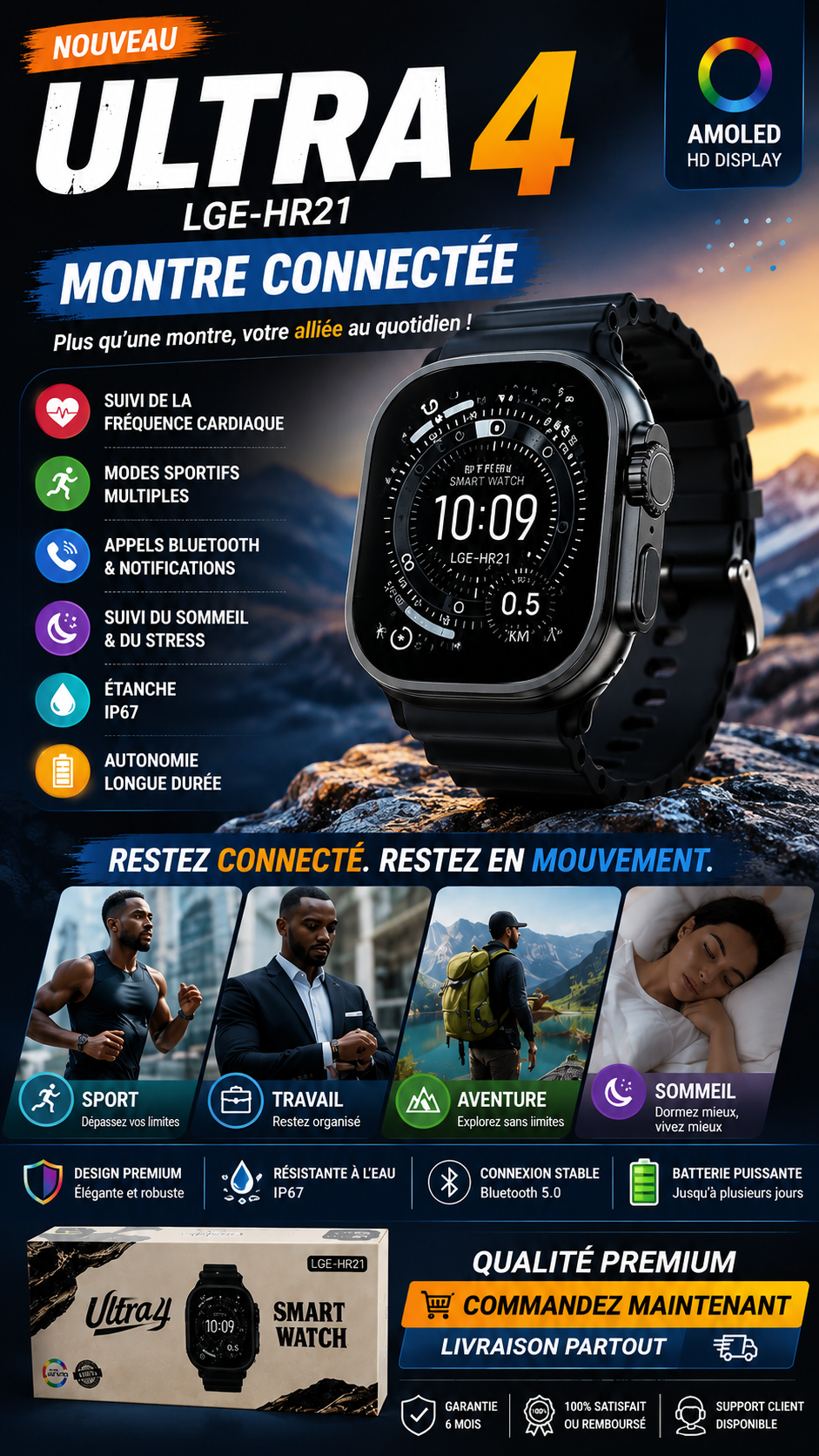 Montre ULTRA 4 LGE-HR21